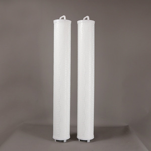 High-Flow Pleated Filter Cartridge 40-Inch PP Polypropylene Industrial Water Filter For Power Plant Oil Field Wastewater - Product Image 2