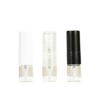Vente en gros de flacons de parfum en verre vides de 1 ml, 2 ml, 3 ml, 5 ml, 10 ml, flacons d'échantillons de cosmétiques avec atomiseur à fine brume