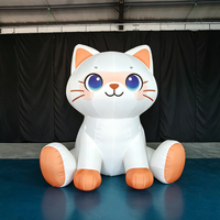 Mascotte d'astronaute gonflable personnalisée, personnage de dessin animé, tissu Oxford, modèle publicitaire géant, décoration d'événements en plein air