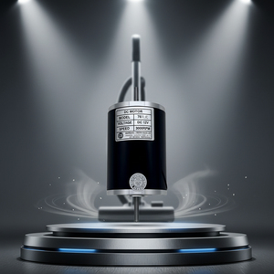 Moteur à aimant permanent auxiliaire pour chariot élévateur et voiturette <span class=keywords><strong>de</strong></span> golf, 76 mm, courant continu, 0,45 N.m, <span class=keywords><strong>direction</strong></span> assistée, assistance au levage, 12-48 V, certifié ROHS, pour usage spécial - Product Image 3
