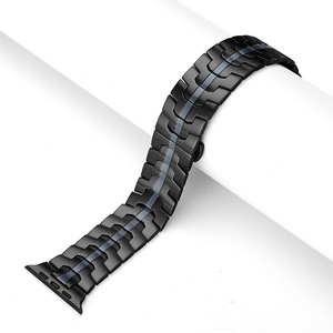 Reloj inteligente de lujo para hombres y mujeres, correas de acero inoxidable, correa de reloj inteligente para Apple Watch Series 10 9 8 Ultra 7 6 5 - Product Image 5