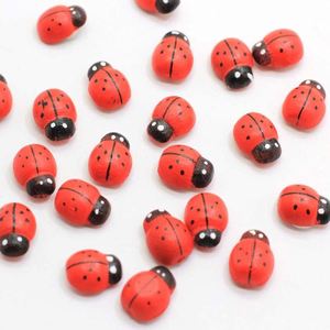 Accessoires pour décoration <span class=keywords><strong>de</strong></span> la maison, coccinelle en bois, perles, insectes Kawaii, cabine à dos plat, nœud papillon, décor pour <span class=keywords><strong>téléphone</strong></span>, offre spéciale - Product Image 6