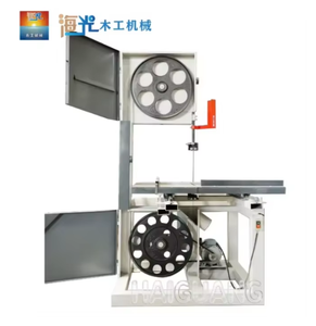 Scie à ruban industrielle professionnelle pour le travail du bois, table coulissante verticale, moteur, outil <span class=keywords><strong>de</strong></span> coupe du bois - Product Image 6