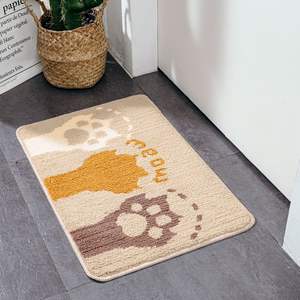 קריקטורה חמודה דג אמבטיה רחצה בולעים בולעים אמבט מחצלות ללא החלקה לגיבוי אמבטיה מקלחת כיור אמבטיה חדר אמבטיה - Product Image 5