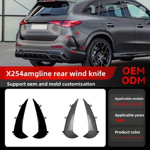 Para Clase GLC X254 AMG Line 2023+, Alerón de Ventilación Trasera, Piezas de Modificación de Parachoques Exteriores, Adhesivo para Automóvil AMP-Z-672, Compatible con 20 - Product Image 3