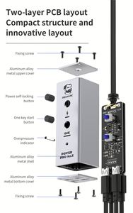 Cable de Prueba de Fuente de Alimentación MECHANIC Power Pro Max para <span class=keywords><strong>iPhone</strong></span> 6-16 PM Pro Max, Reparación de Placa Base, Cable de Encendido de un Botón - Product Image 5