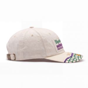 Gorra de Béisbol Deportiva de 6 Paneles, Ajustable, Impermeable, con Etiqueta Tejida Personalizada con Logotipo, 100% Poliéster, Estilo Étnico, para Deportes al Aire Libre - Product Image 4