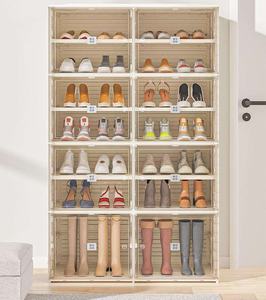 Zapatero personalizado diseño muebles de dormitorio grande bebé niños juguetes caja de plástico contenedor de almacenamiento cofre juguete de plástico para la venta - Product Image 6