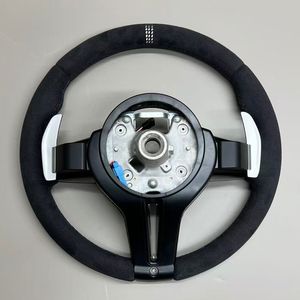Volante in Alcantara per BMW F54 F46 F30 F10 F35 F22 F18 F07 F32 F80 E90 F32 F54 F46 F26 M4 M5 <span class=keywords><strong>M</strong></span> Sport - Product Image 3
