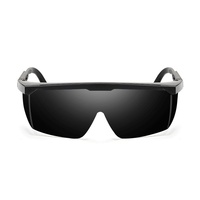 Lunettes de protection anti-impact et anti-rayures pour le travail industriel avec protections latérales et verres transparents – Offre promotionnelle