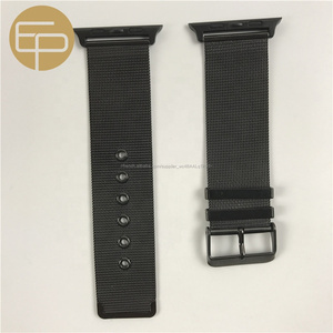 Pas cher 2 pièces mince 0.4mm fil léger mince 304 personnalisé en acier inoxydable bande de <span class=keywords><strong>montre</strong></span> pour apple - Product Image 4