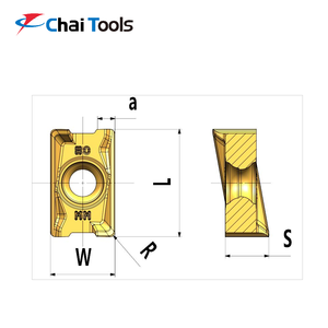 Soporte de fresa de extremo roscado CNC Soporte de montaje plano HSS Borde de corte en espiral de ángulo de <span class=keywords><strong>rastrillo</strong></span> positivo grande para un corte eficiente - Product Image 5