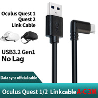 Charge haute vitesse 60W PD 5Gbps mate quest3 Pico4 lien USB type-c oculus VR USB 3.2 gen1 Type c câble pour câble de liaison VR