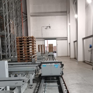 Équipement d'automatisation d'entrepôt Rail de navette Radio véhicule guidé <span class=keywords><strong>Rgv</strong></span> pour système de récupération de stockage automatisé c - Product Image 5
