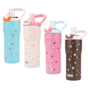 Vaso Térmico de Acero Inoxidable 316 con Aislamiento al Vacío, Estilo Americano, Lindo, para Adultos, para Camping, Colorido, de Gran Capacidad, 6-12 Horas, con Tapa - Product Image 4