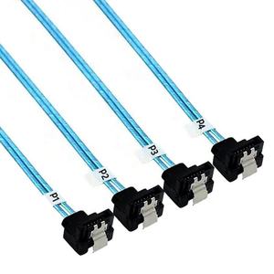 6Gbps MINI SAS SFF-8643 ถึง 4 พอร์ต SATA 90 องศาเซิร์ฟเวอร์คอมพิวเตอร์ HD ฮาร์ดไดรฟ์สายเคเบิลข้อมูล - Product Image 4