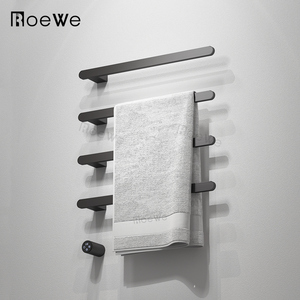 <span class=keywords><strong>Porte</strong></span>-<span class=keywords><strong>serviettes</strong></span> électrique mural à surface PVD homologué CE, design moderne, pour salles <span class=keywords><strong>de</strong></span> <span class=keywords><strong>bain</strong></span> - Product Image 2