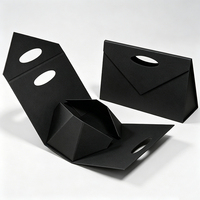 Caja Triangular de Cartón Rígido, Diseño Clásico, Caja de Regalo para Bodas y Festivales, Caja de Regalo Portátil para Tiendas, Logotipo Personalizado