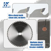 Disque circulaire Hukay 305 mm 48T ATB TCT à dents en carbure pour la coupe rapide du bois massif, lames de scie de qualité supérieure, vente en gros