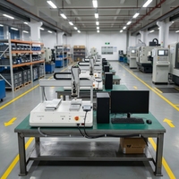 Distributeur automatique de colle UV à double tête et quatre axes avec moteur et système 220V – Machine CNC haute productivité