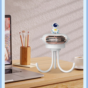 Ventilador Flexible para Cochecito Octopus, Ventilador <span class=keywords><strong>Mini</strong></span> Recargable USB sin Aspas para Bebés, para Uso en Cochecitos Infantiles - Product Image 3