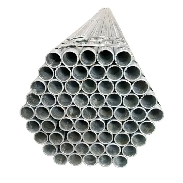 Hot sale External diameter DN200*3*6000 Hot dip galvanized pipe DN50x3.5x6000 hot dip galvanized welded steel pipe