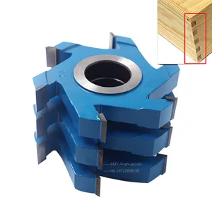 woodworking machine molding Cutter Slot groove knife Series Cnc Router Bit Six Blade for Slotting