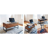 Multi Function Adjustable Top Wood Coffee Table Hinge Lifting Gas Spring Table Extension Mechanism
