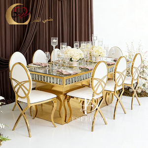 Silla de Comedor Moderna de Acero Inoxidable Estilo Dubái con Respaldo en Forma de Corazón, Romántica y Elegante para Apartamentos y Hoteles - Product Image 5