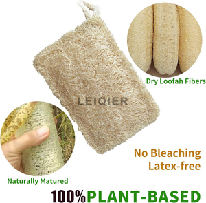 Éponge à vaisselle naturelle grande taille avec logo personnalisé, écologique, non blanchie, pour brosses et éponges de cuisine - Product Image 2