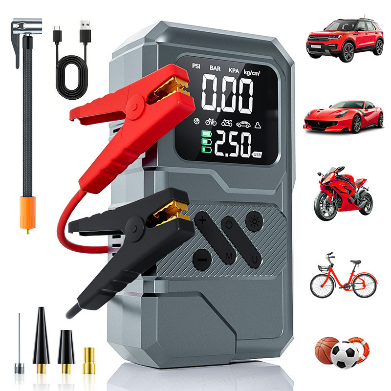 <strong>12V</strong> Multi Function Car <strong>Jump</strong> <strong>Starter</strong> with Air Pump for Car Emergency ST9654