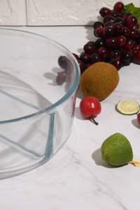 Plat à four rond de grande taille, plat à lasagne, plat à gratin en verre, ensemble de plats à four en verre, plat à salade en verre à deux côtés - Product Image 1