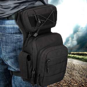 Riñonera táctica para muslo y pierna caída, riñonera multifuncional para motocicleta, carreras, bicicleta, ciclismo, senderismo, equitación - Product Image 2