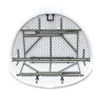 Table et chaise pliantes en plastique durable pour l'extérieur, la maison, le bureau, le salon, l'hôpital, la villa, l'atelier, le camping portable