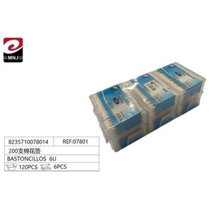Bastoncini di cotone 200 pezzi per confezione, di grado medico, per uso personale e igienico - Product Image 3