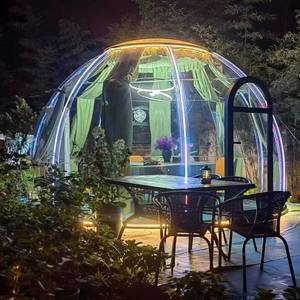 Fabriqué en Chine plastique résistant aux ouragans <span class=keywords><strong>petite</strong></span> <span class=keywords><strong>tente</strong></span> dôme maison à bulles préfabriquée - Product Image 6