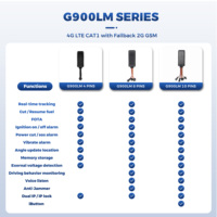 Traceur GPS 4G anti-brouillage pour voiture GT06 J16, mini dispositif de suivi 2G pour moto et véhicule avec coupure moteur IP