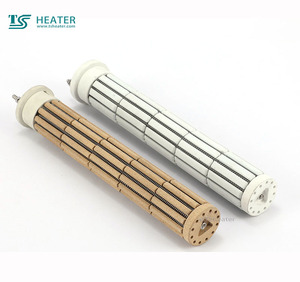 Calentador de cerámica Cordierita Bobina de cerámica Tubo radiante <span class=keywords><strong>Elemento</strong></span> calefactor - Product Image 2