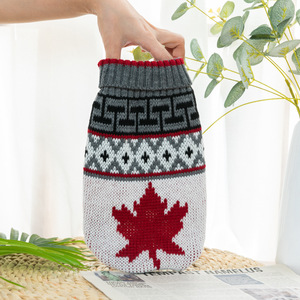 Maglioni per Gatti Personalizzati all'Ingrosso, Traspiranti, in Poliestere con Motivi Floreali, Abbigliamento Invernale Lavorato a Maglia per Halloween e Natale, Design Cartoon - Product Image 6