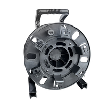 Enrouleur De Câble Mobile 50-500m Enrouleur Fibre Optique Plastique Enrouleur Portable Tambour De Câble
