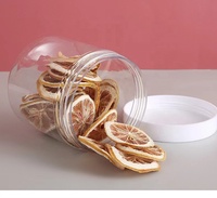 Diverses tailles 100ml 450ml 550ml 650ml Pot pour animaux de compagnie transparent vide avec couvercle à vis en plastique aluminium
