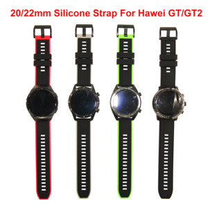 Correa de Reloj de Silicona Boband de 20mm 22mm para GT/<span class=keywords><strong>GT2</strong></span>/GT3, Correa Deportiva Inteligente de Repuesto Universal de Dos Colores - Product Image 2