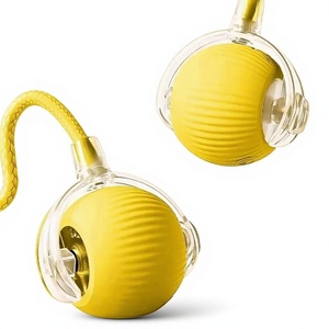 Balle de jeu intelligente pour chat à déplacement automatique, rechargeable, en plastique, interactive, pour <span class=keywords><strong>chaton</strong></span>, <span class=keywords><strong>jouet</strong></span> auto-amusant pour animaux de compagnie - Product Image 1