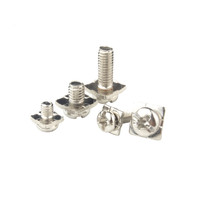 Vis combinée SEMS à tête hexagonale en acier inoxydable SS304 avec rondelle à ressort de sécurité et rondelle plate pour panneaux électriques de machines