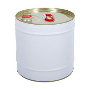 <span class=keywords><strong>10</strong></span> Lít màu trắng tinplate sơn <span class=keywords><strong>container</strong></span> <span class=keywords><strong>10</strong></span> L thép trống với chặt chẽ đầu 8 L kim loại thùng xô cho hóa chất lưu trữ - Product Image 2