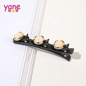 Kıvılcım çok tasarım inci örgü klip lüks saç klipleri rhinestones kadınlar - Product Image 6