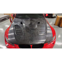 Capot en carbone sec de style le plus récent pour E92 M3, couvercle de moteur en fibre de carbone sec, ajustement parfait