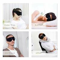 Masque oculaire 3D personnalisé pour dormir, avec fonction occultante, musique Bluetooth, certifié CE, pour la méditation en avion, l'insomnie, bandeau lavable, masque pour les yeux, écouteurs Bluetooth