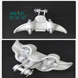 Accessori di alimentazione a basso costo zincati tipo di morsetto di sospensione del cavo per raccordi per linee di palo di alimentazione - Product Image 3