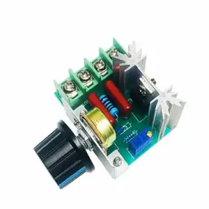 Sabit potansiyometre ile SCR 2KW 220V AC elektronik hız regülatörü
